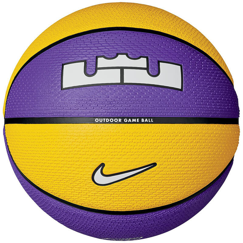 Pilota Nike Playground LeBron James 8p 2.0 Yellow Purple Sz7