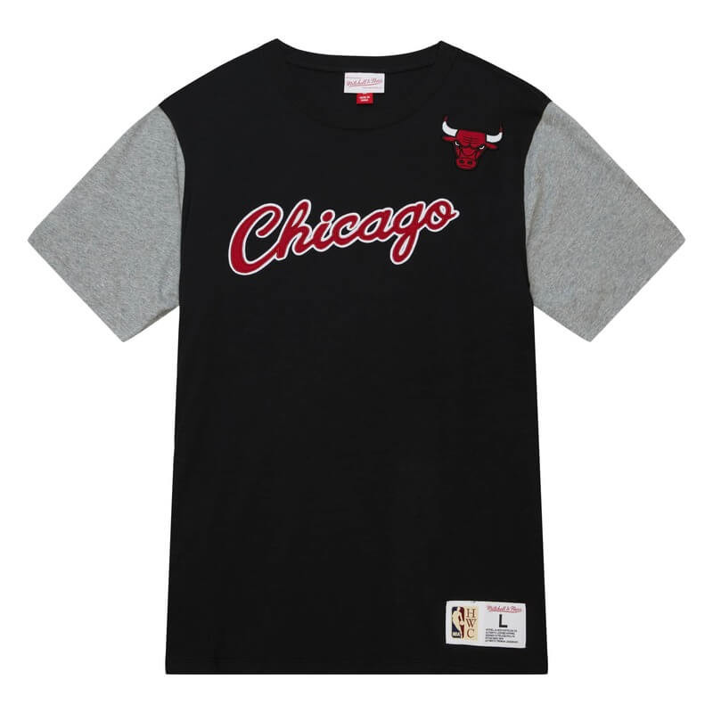 Samarreta Chicago Bulls Color Blocked Black