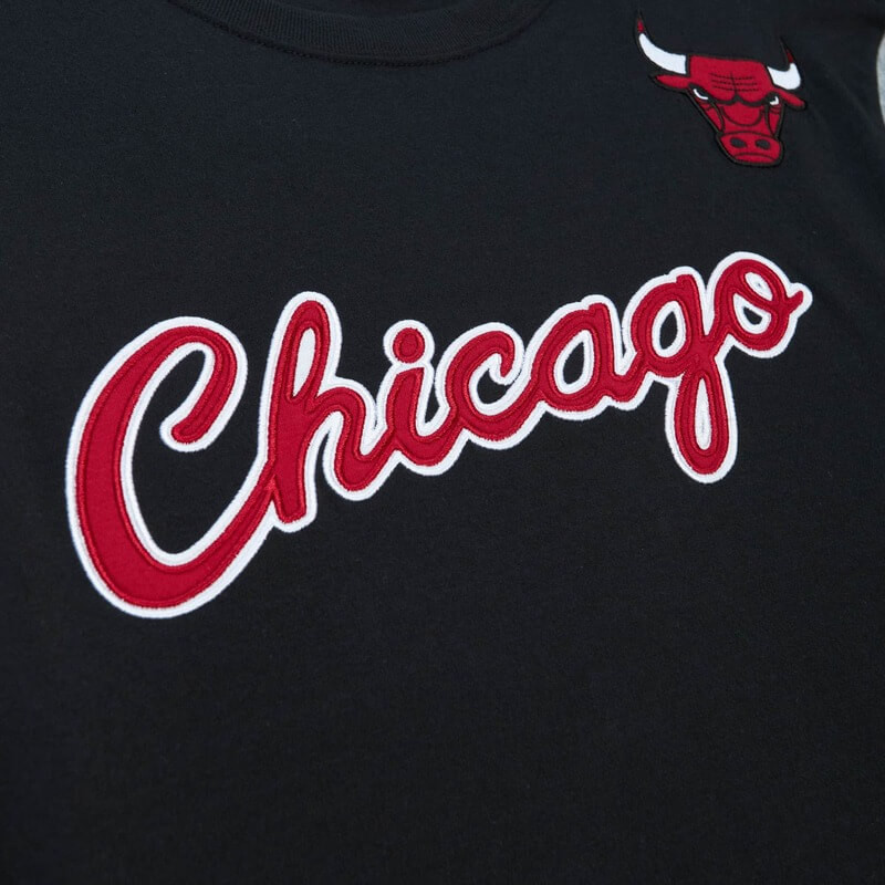 Camiseta Chicago Bulls Color Blocked Black