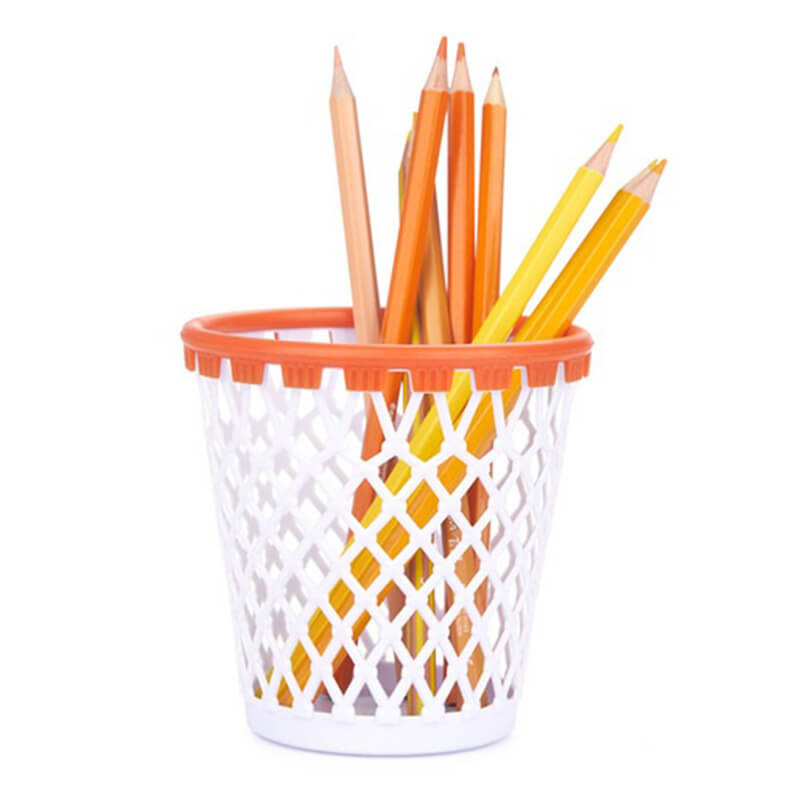 Basket White Pen Holder