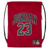 Bossa Jordan Jersey Black Gym Sack Red