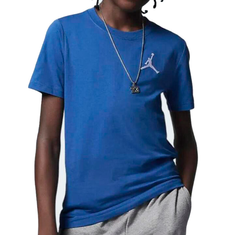 Camiseta Junior Jordan Jumpman Essentials Blue