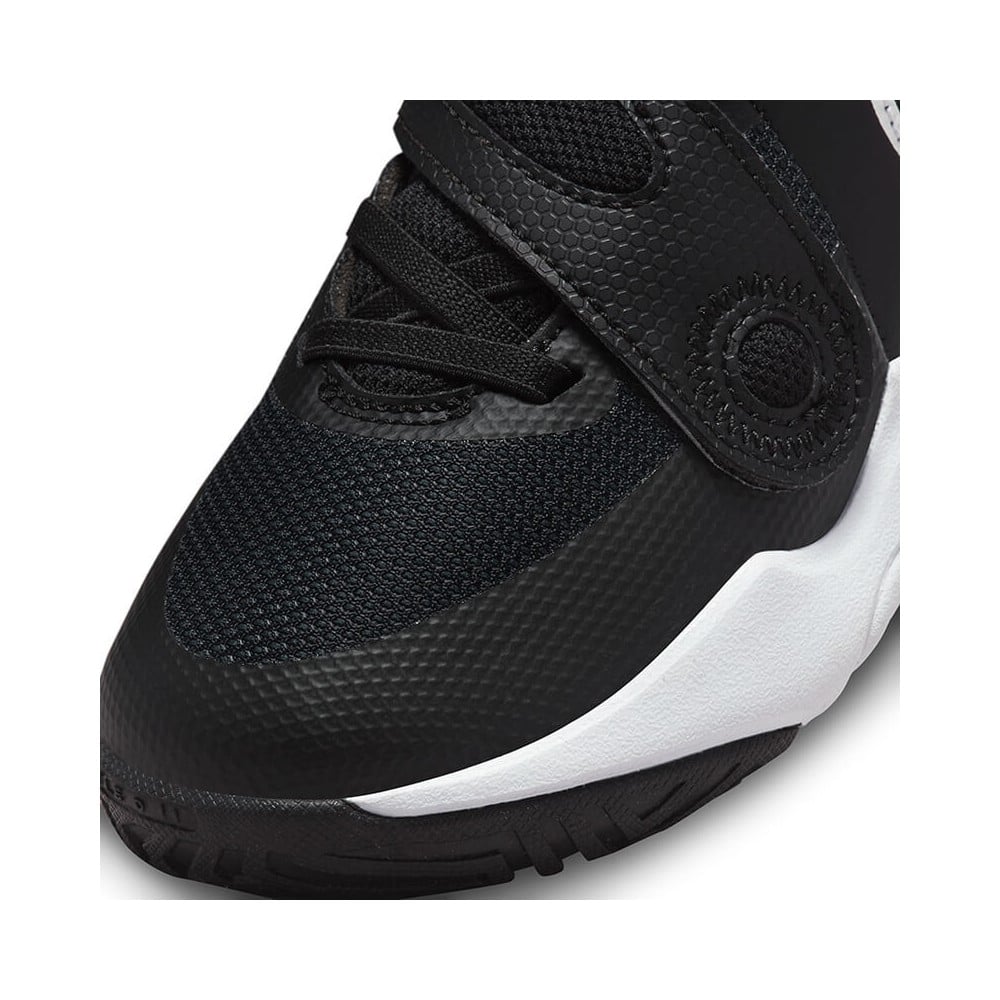 Kids Nike Team Hustle D 11 Black White