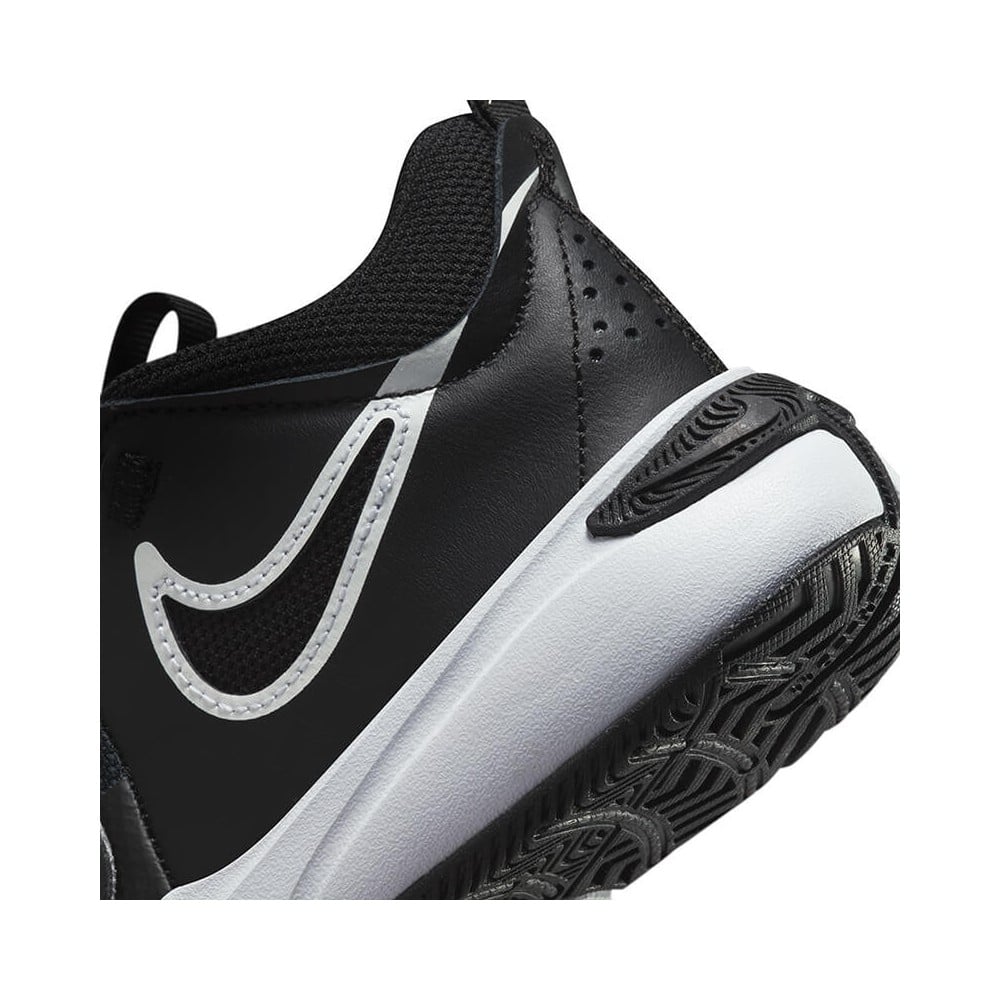 Kids Nike Team Hustle D 11 Black White