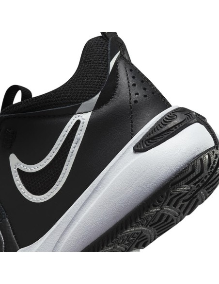 Buy Kids Nike Team Hustle D 11 Black White Sneakers | 24Segons