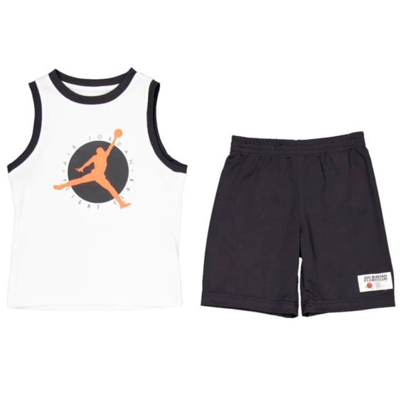 Jordan Bambini Set Volo MVP Bianco Nero |24Segoni