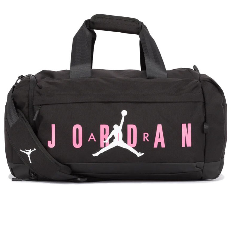 Air Jordan Duffle Bag Black Pinkside