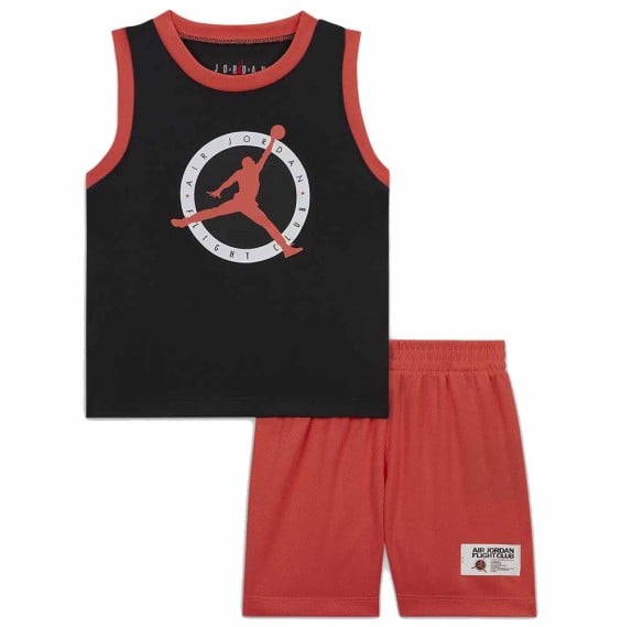 Jordan Acquista il set per bambini Flight MVP Black Red | 24segons