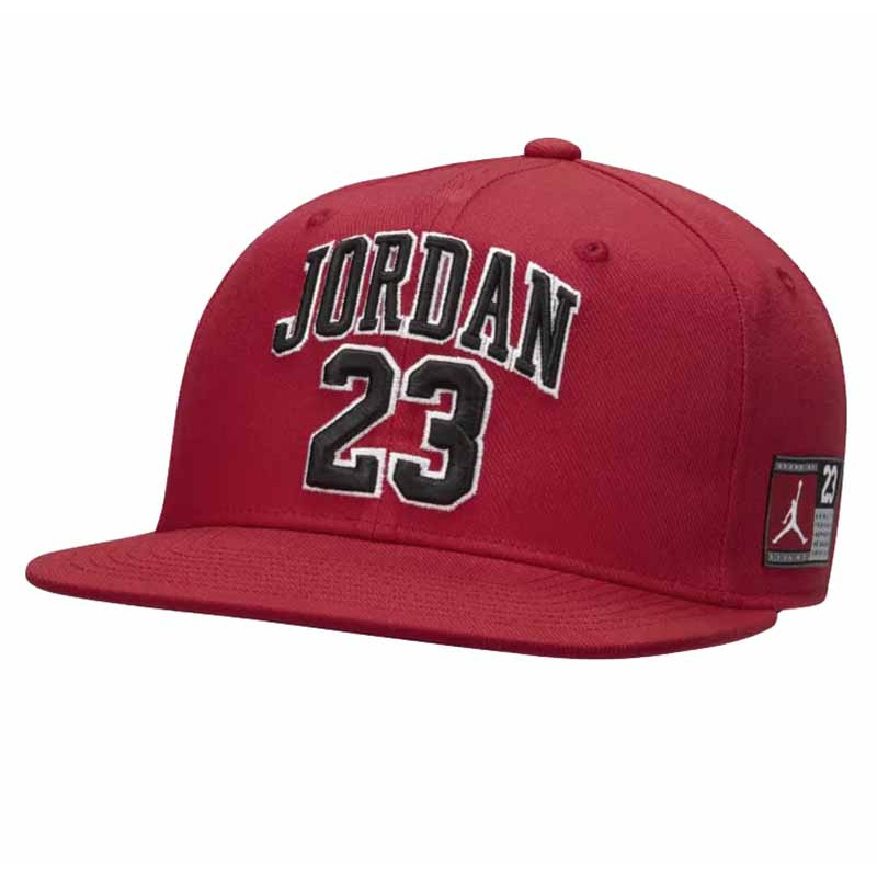 Jordan Jersey Flat Rim Red Cap