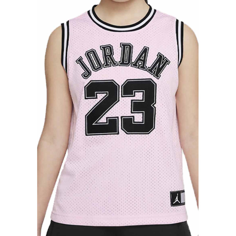 Girl Jordan HBR Recon Cropped Pink Jersey