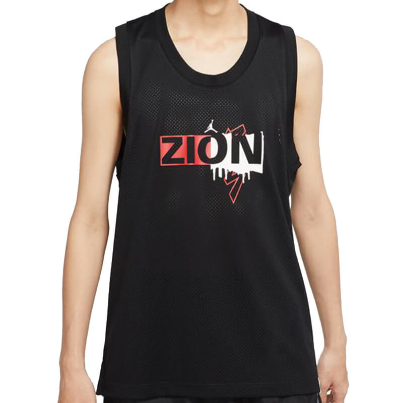 Jordan Zion Williamson Dri-FIT Basketball Black Tank Top