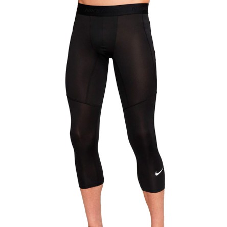 Buy Nike PRO Dri-FIT Fitness 3/4 Black Tights | 24Segons