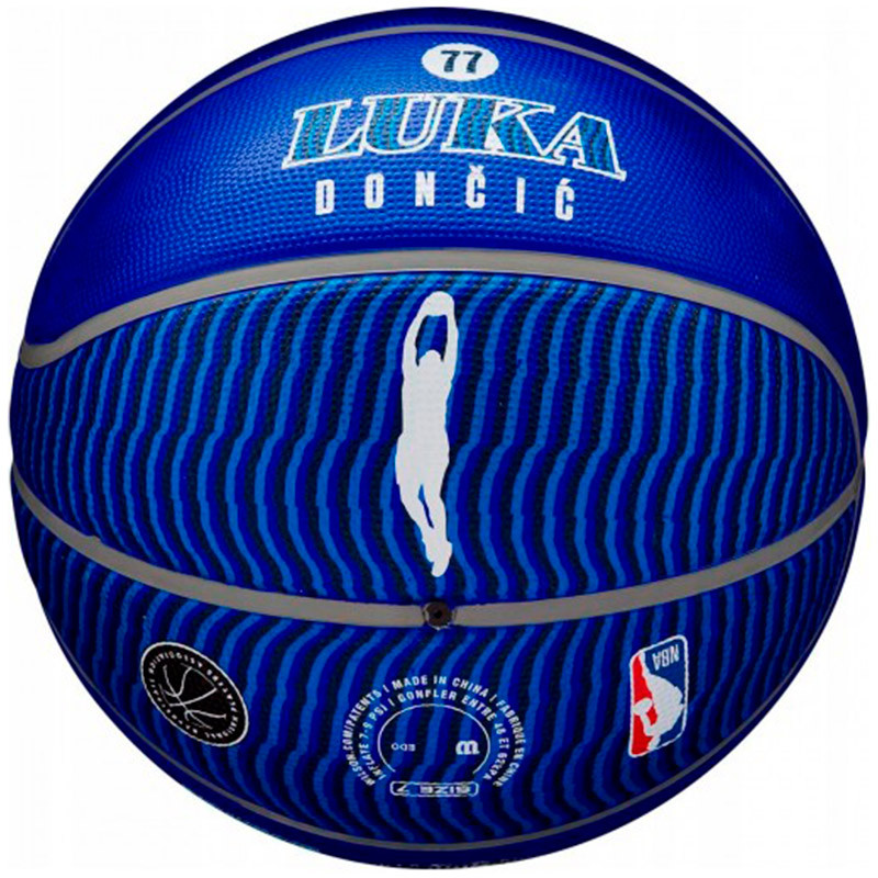 Luka Doncic Dallas Mavericks NBA Player Icon Outdoor Sz7 Basketball