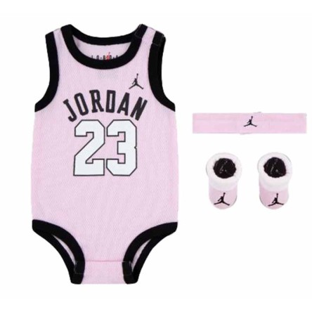 Jordan Acquista Baby Mesh Jersey Box Set Rosa 3PC | 24Segons