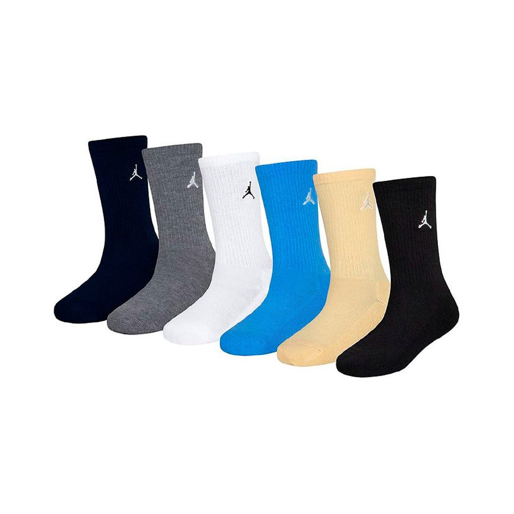 Calcetines Junior Jordan Everyday Essentials Crew Multicolor 6pk