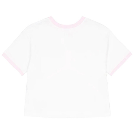 Girl Jordan Essentials Ringer White T-Shirt