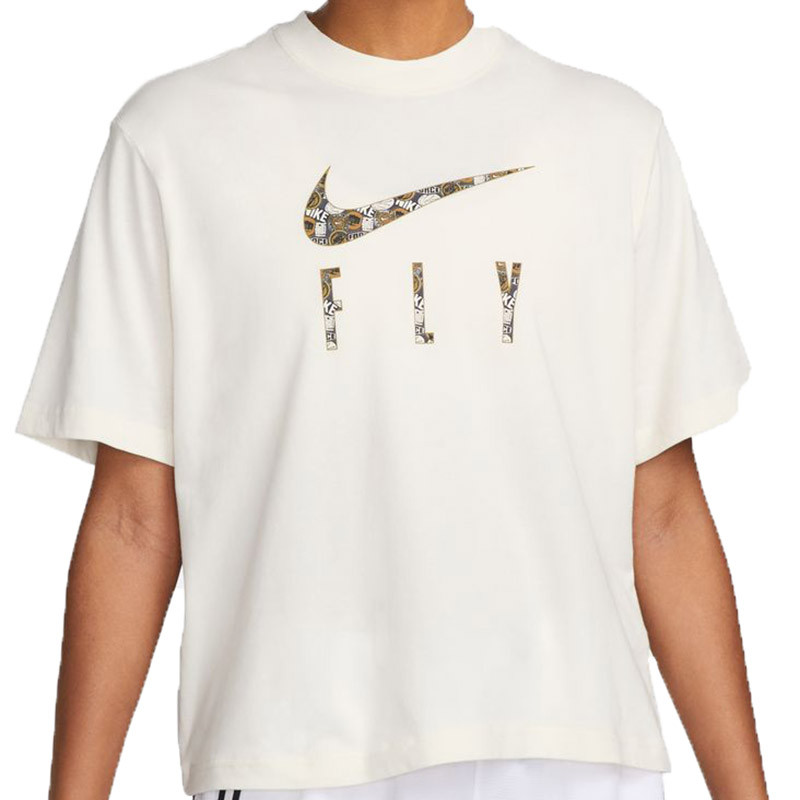 Woman Nike Dri-FIT Swoosh Pale Ivory T-Shirt