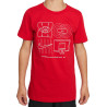 Samarreta Junior Nike Sportswear Culture of Basketball Red