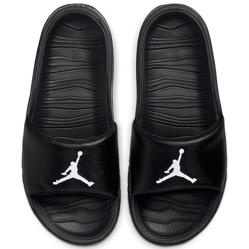 Junior Jordan Break Black Slides