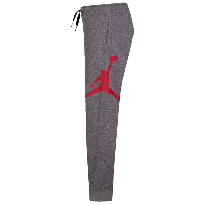 Pantalons Junior Jordan Jumpman Fleece Grey Red