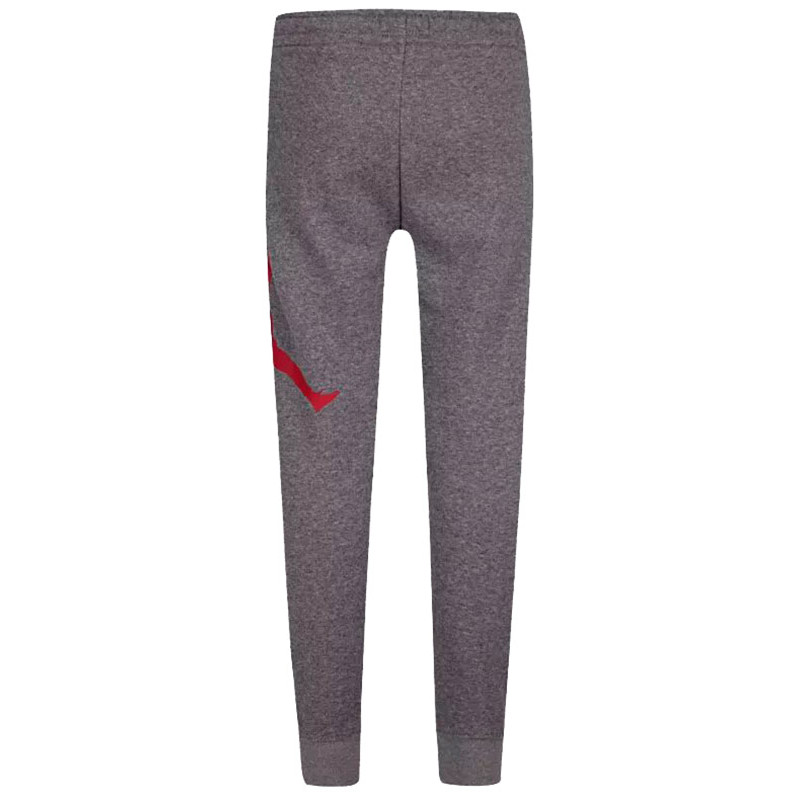 Junior Jordan Jumpman Fleece Grey Red Pants