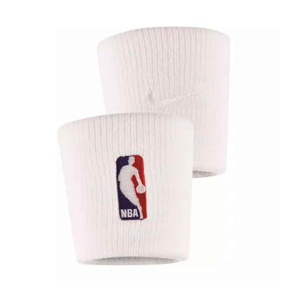 Nike NBA Acquista i braccialetti Elite White | 24Segons