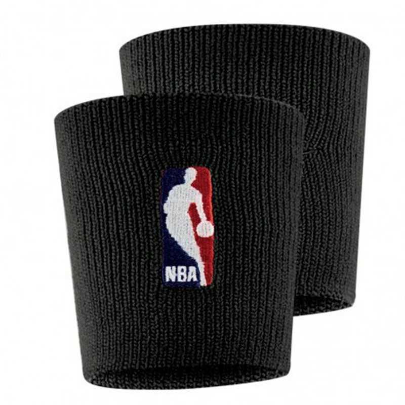 Nike NBA Elite Black Wristbands
