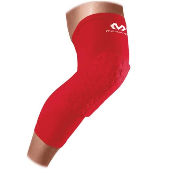 Acheter le bas de compression rouge Hexpad de McDavid - 24Segons