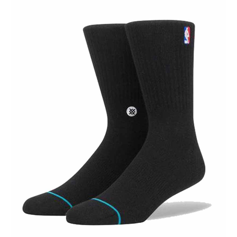 NBA Logoman Crew Black Socks