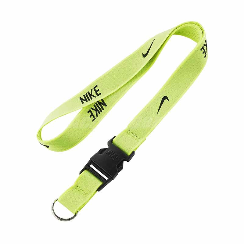 Nike Lanyard Neon Yellow Keychain