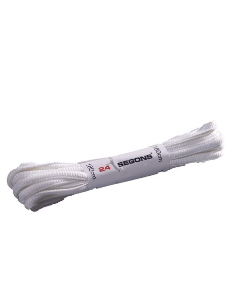 Acheter des cordons ovales blancs 180cm | 24Segons