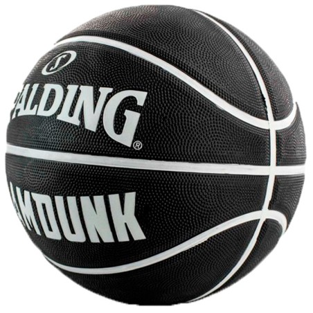 Balón Spalding Slam Dunk Rubber Sz7 Black