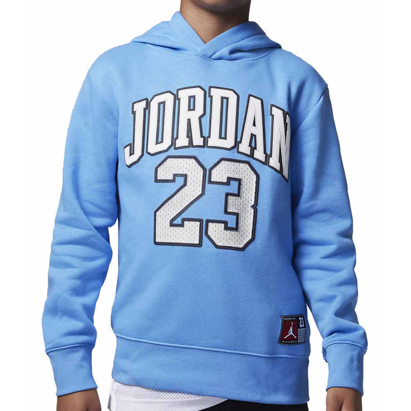 Sudadera Junior Jordan Fleece Pullover Hoodie University Blue