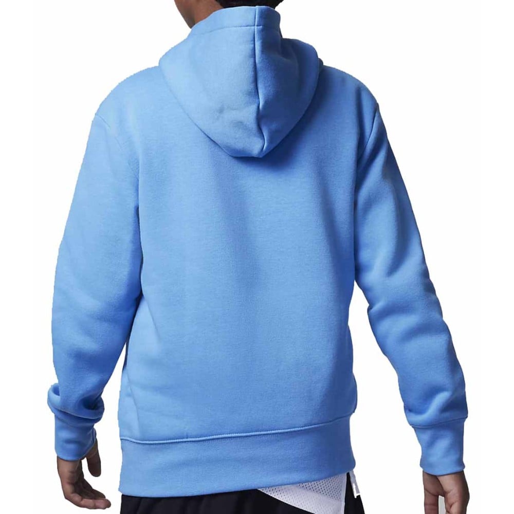 Junior Jordan Fleece Pullover Hoodie University Blue