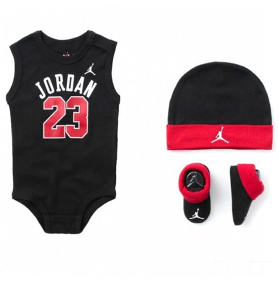 Jordan Acheter Ensemble Baby Jersey Noir | 24Segons