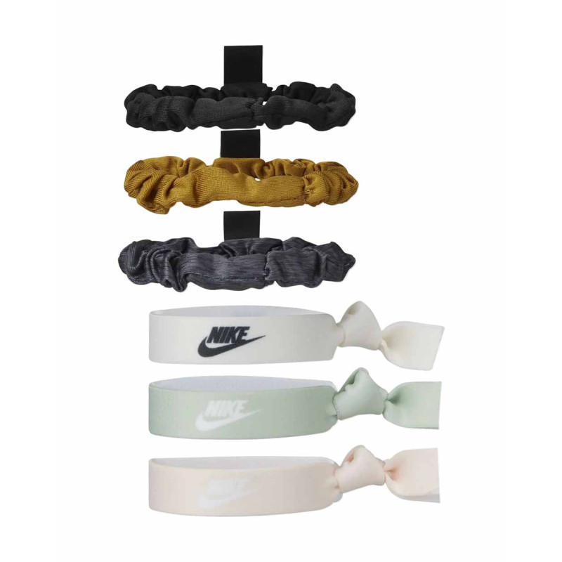 Nike Mixed Pouch Velvet and Elastic Headbands 6pk