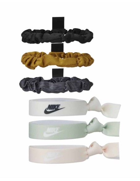 Nike Acquista Fasce per capelli miste in velluto ed elastico 6pk | 24Segons