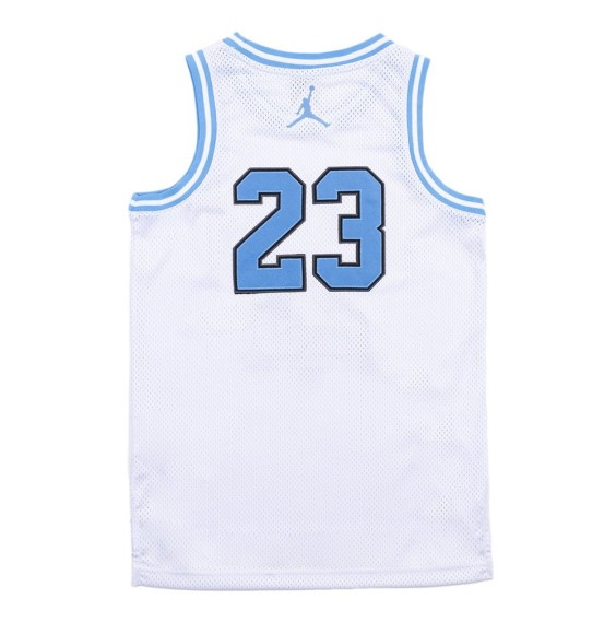 Buy Junior Michael Jordan North Carolina 23 White Swingman| 24Segons