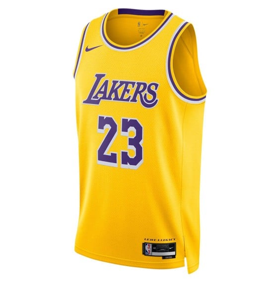 Acquista la maglietta LeBron James Lakers 23-24 Icon Ed Swingman|24Segons