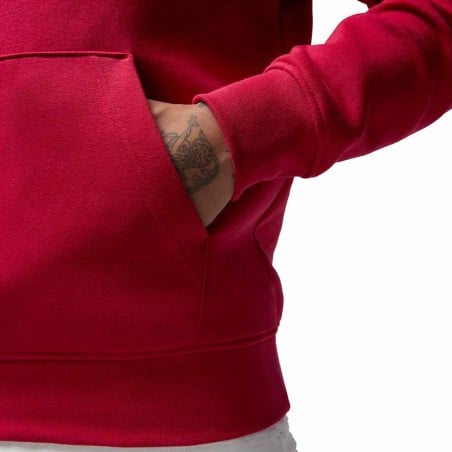 Jordan Flight MVP HBR Fleece Cardinal Red Hoodie