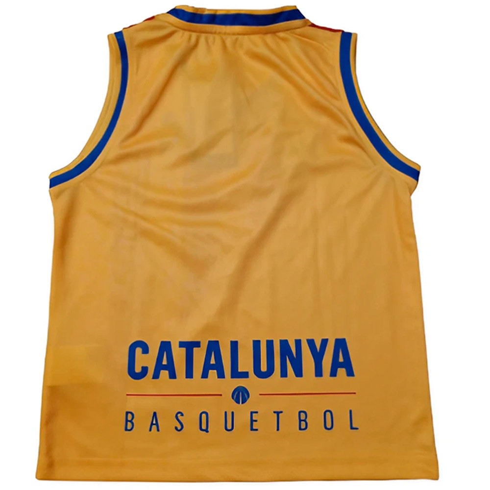 Kids Catalan Basketball Team 1st Equipment kit