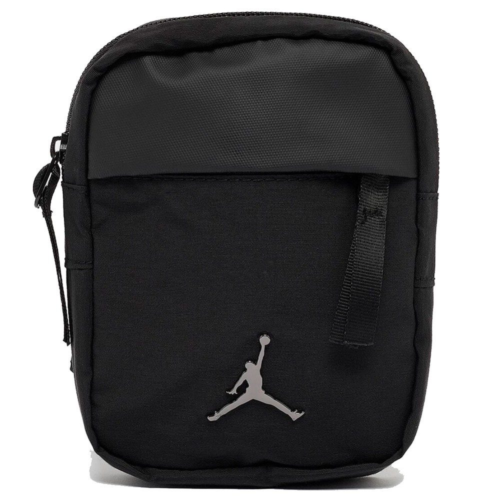 Bolsa Jordan Airborne Hip Black Grey