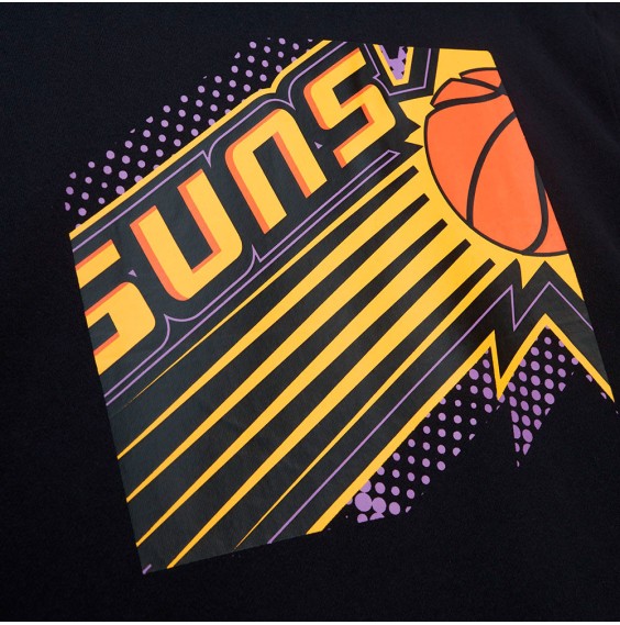 Acquista la felpa Phoenix Suns Big Face 7.0 Black | 24Segons