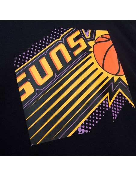 Acquista la felpa Phoenix Suns Big Face 7.0 Black | 24Segons