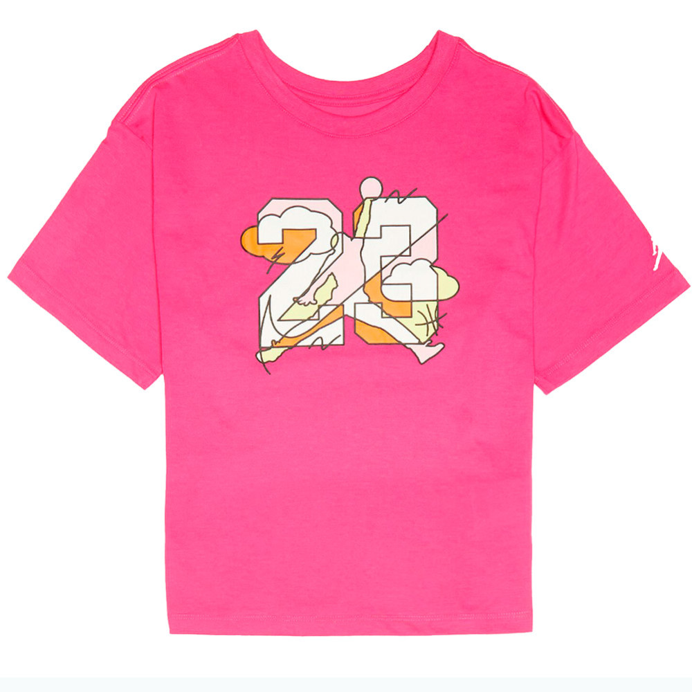 Camiseta Junior Jordan Jumpman Streetstyle Pink
