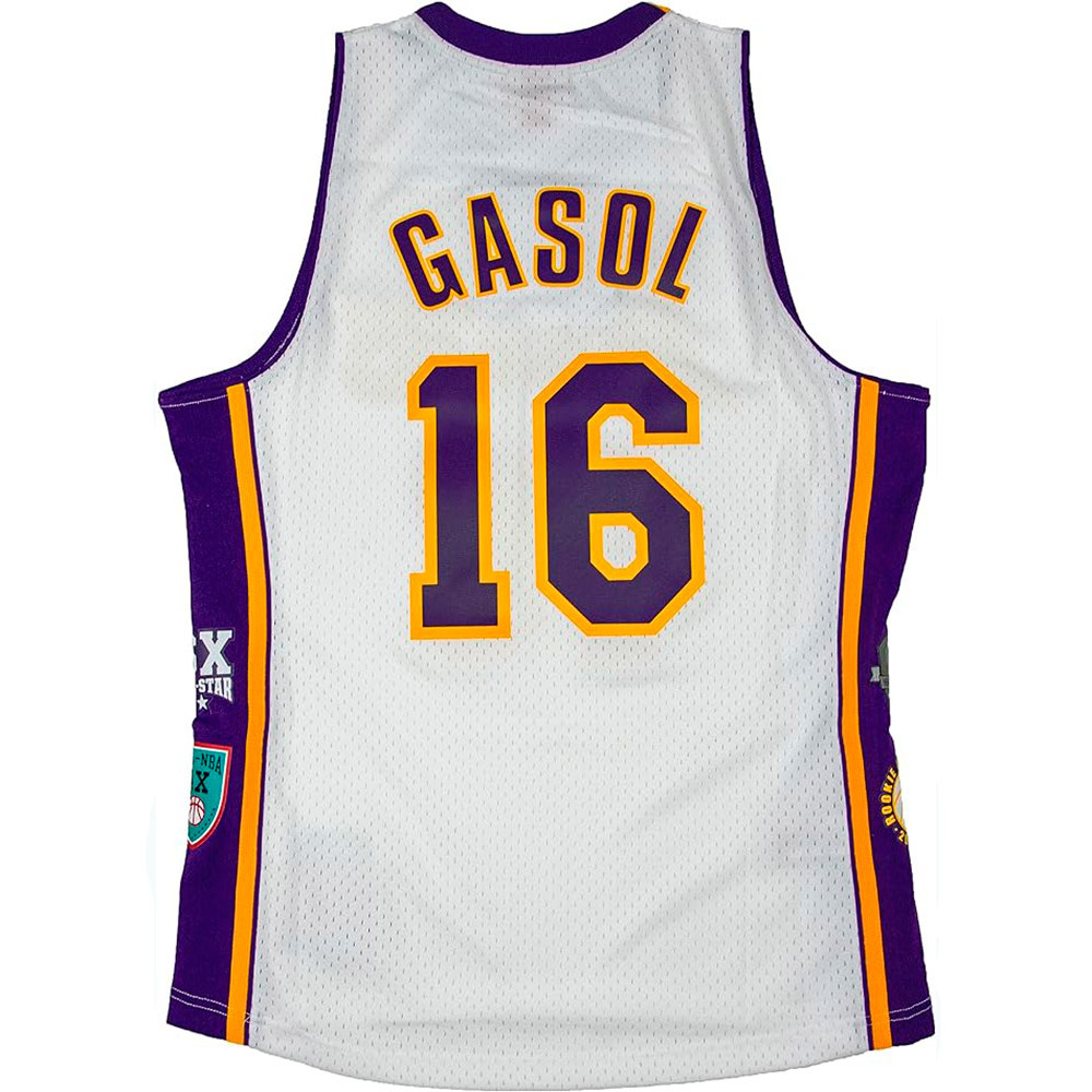 Pau Gasol Los Angeles Lakers HOF White Swingman