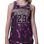 Camiseta Junior Jordan 23 Striped Fierce Pink