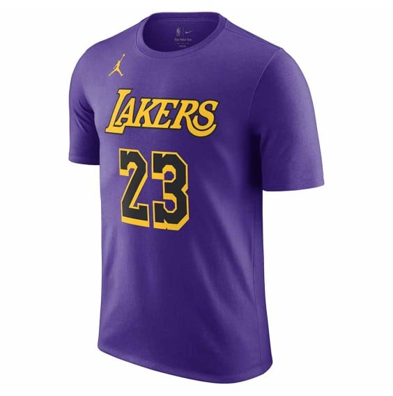 Acquista la maglietta LeBron James Lakers 23-24 Statement Edition|24Segons