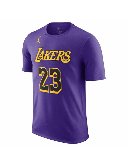 Acquista la maglietta LeBron James Lakers 23-24 Statement Edition|24Segons