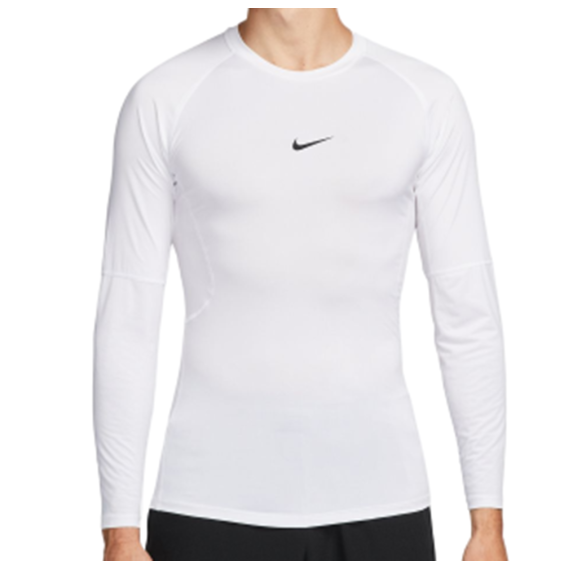 Nike Acquista la T-shirt Dri-Fit Tight Top Bianco | 24Segons